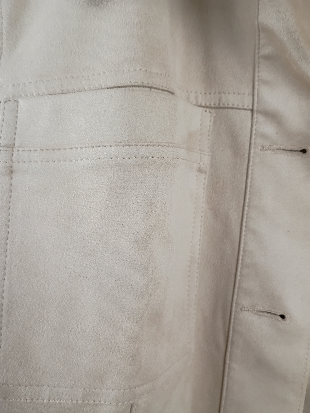 Womens Beige Cropped Utility Jacket - Picture 6 of 12